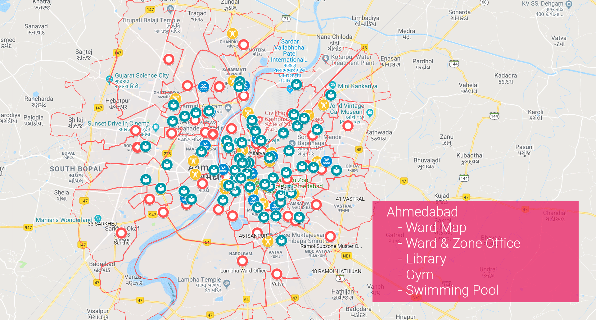 MAP-2 Ahmedabad City Map 28-04-2019 - Urban Talks